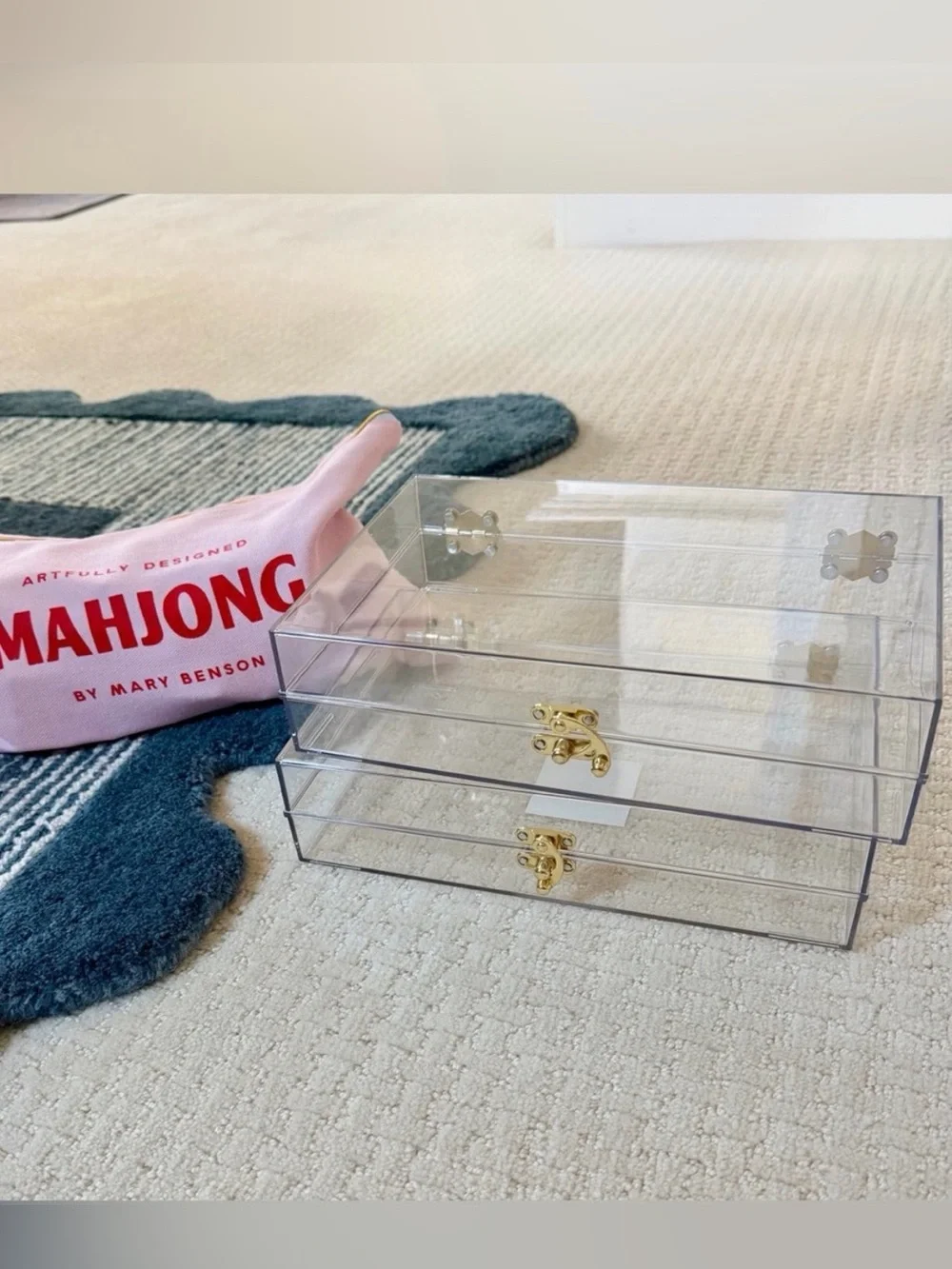 Mahjong storage cases